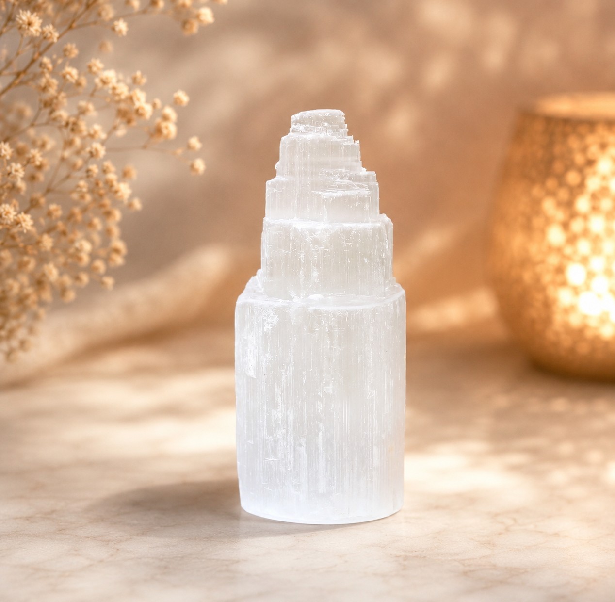 Kristal Selenit ( stožec ) - slika 3
