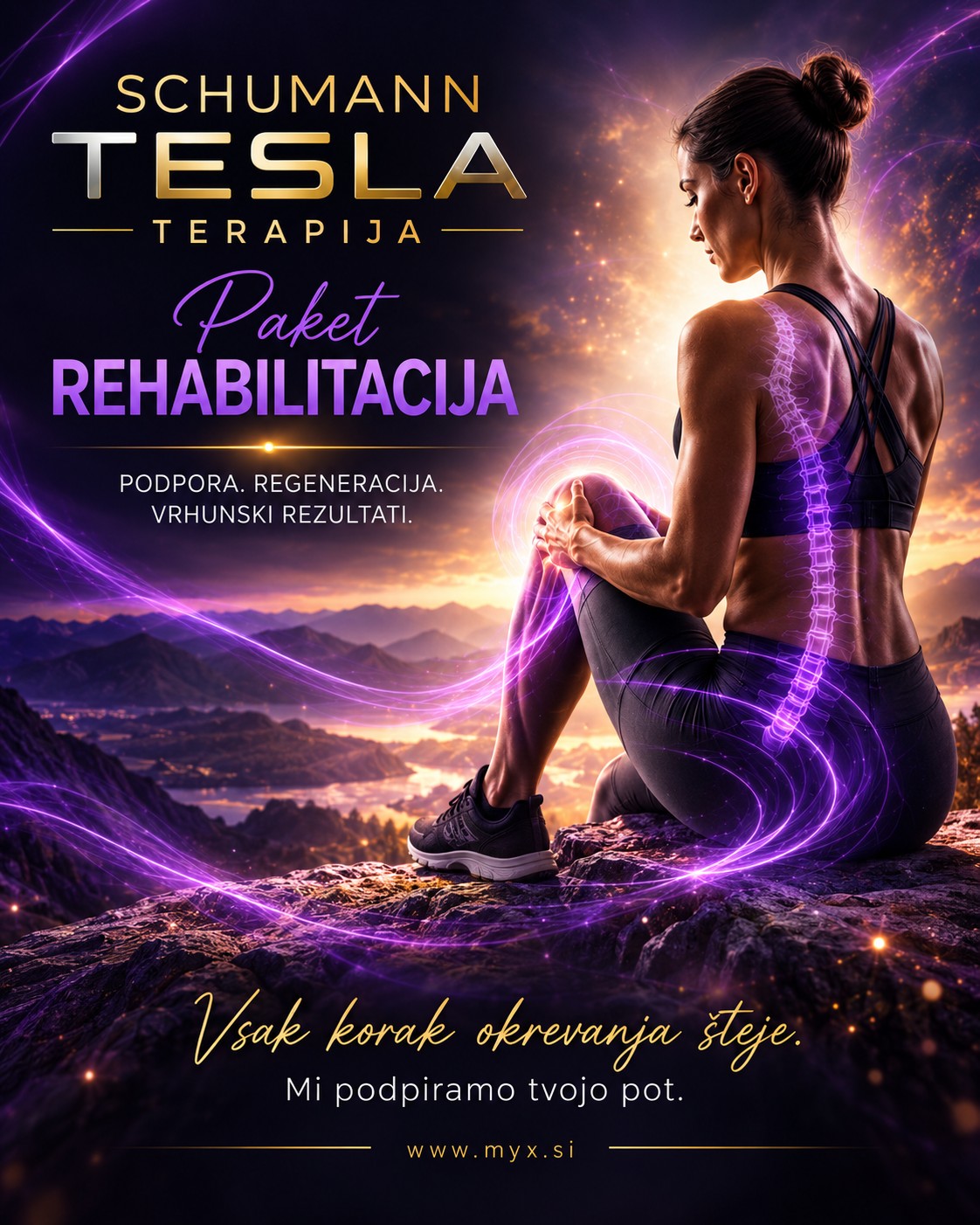 Schumann Tesla terapija - Paket Rehabilitacija
