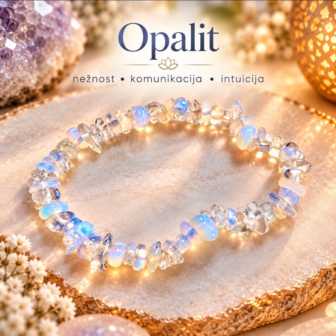Opalit - čips zapestnica - slika 3
